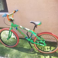SE Bikes So Cal Flyer Green BMX Bike 24" 