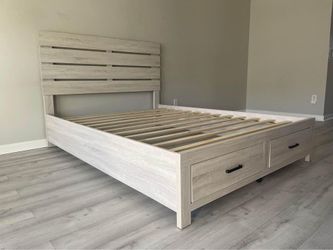 Queen Brantford bed frame brand new in box free delivery