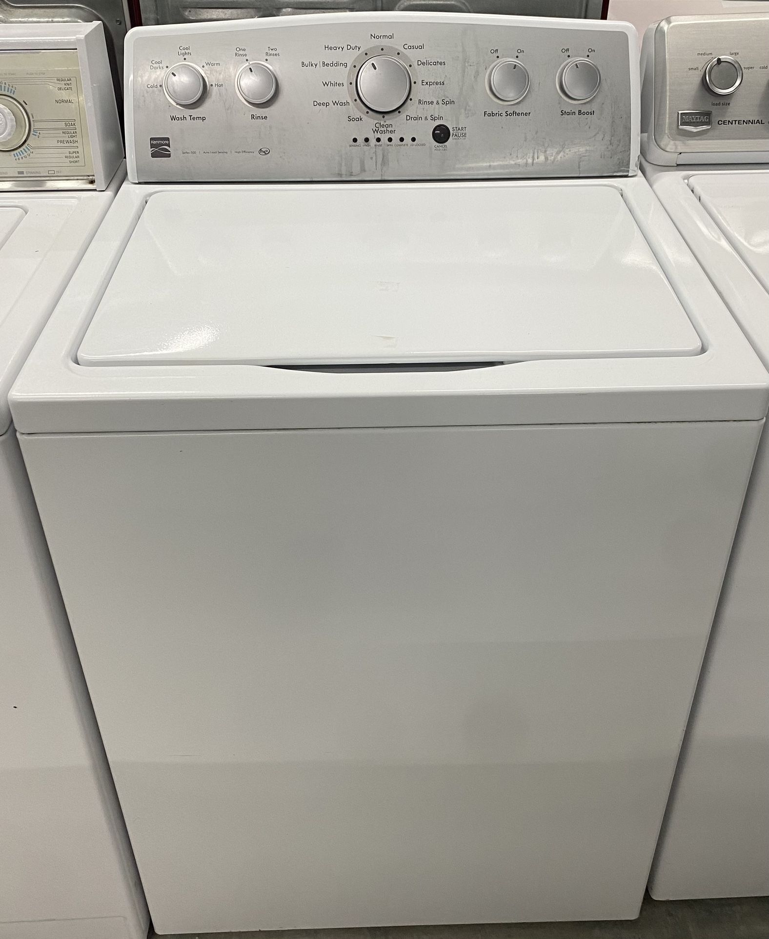 Series 500 Kenmore Washer