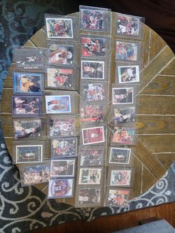 Jordan's and a few Kobes 32 in total. $200 for all. Ready to grade