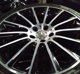 Mercedes Benz Wheels C250 C300 E300 E350 Si Rims Gla Rims AMG Rims