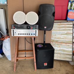 DJ System For Sale Rockville Brand.