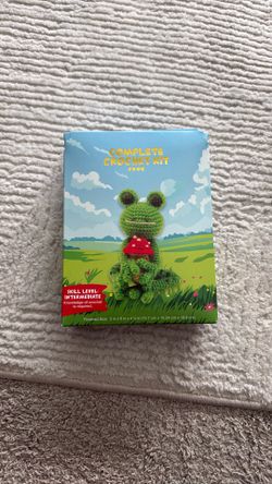 Frog Mushroom Crochet Kit