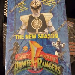 Power Rangers Wax Unopened Box