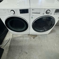LG stackable front washer and dryer set with 2 months warranty, delivery and installation available 630