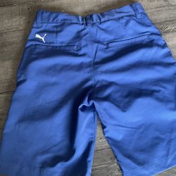 Boys Puma GOLF Shorts Size 8/10