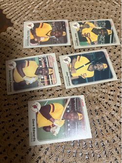 1983 Fleer Cards San Diego Padres