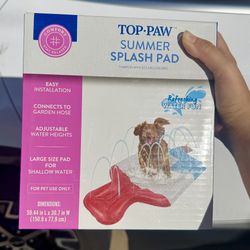 Top Paw Dog Splash Pad Pet Fun