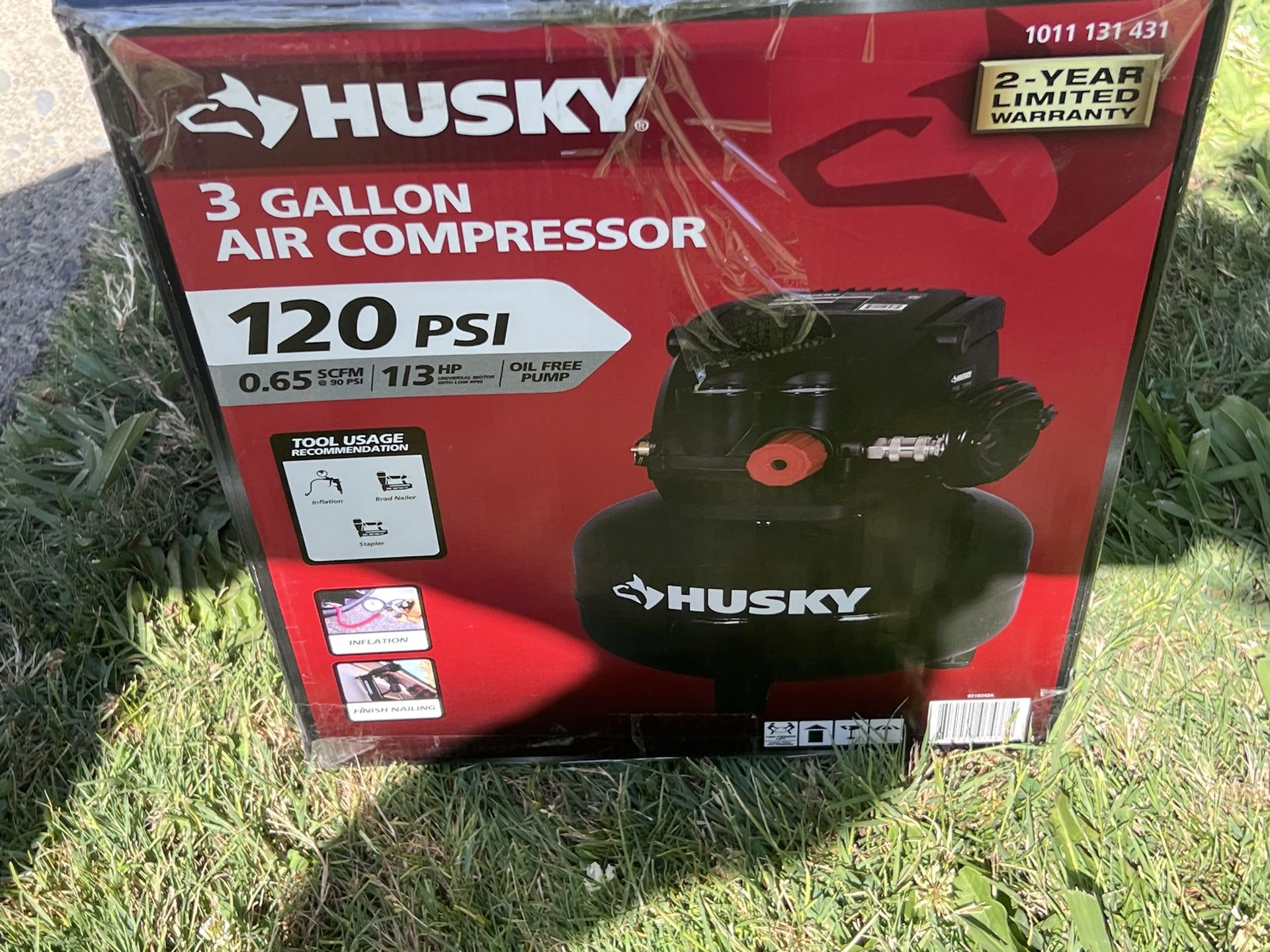 Husky 3 Gallon Air Compressor