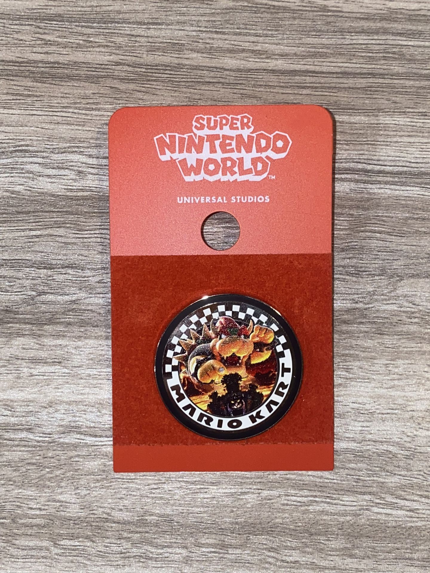 New Bowser Pin Super Nintendo World