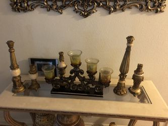 Antique candle holder 5 pic