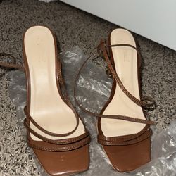 Brown Heels Anne Michelle 