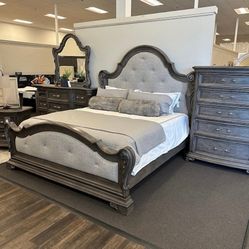Wood Bedroom Set , Chest , Dresser , Nightstands 