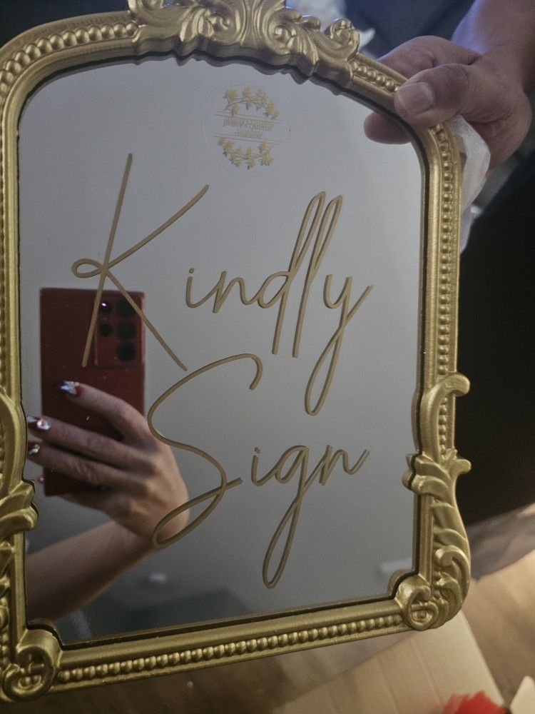 Kindly Sign Mirror