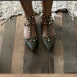 Valentino Rockstud Ballet Flats 