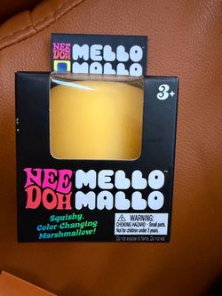 Needoh Mello Mallo color changing or will trade for another Needoh.