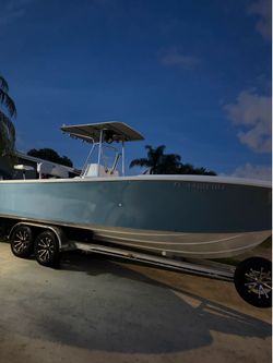 24 foot center console boat