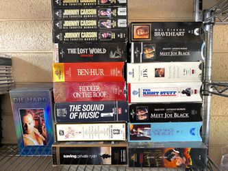 VHS movies complete sets