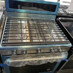 KitchenAid 30” Gas Range In Stainless Steel 