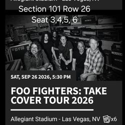 Foo Fighter Tickets 