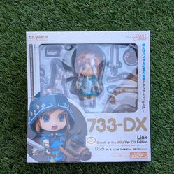 Zelda: Breath of the Wild Link Nendoroid #733-DX Deluxe Edition – NIB