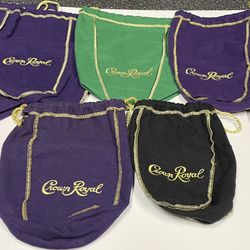 (7) Crown Royal Bags All for $10!