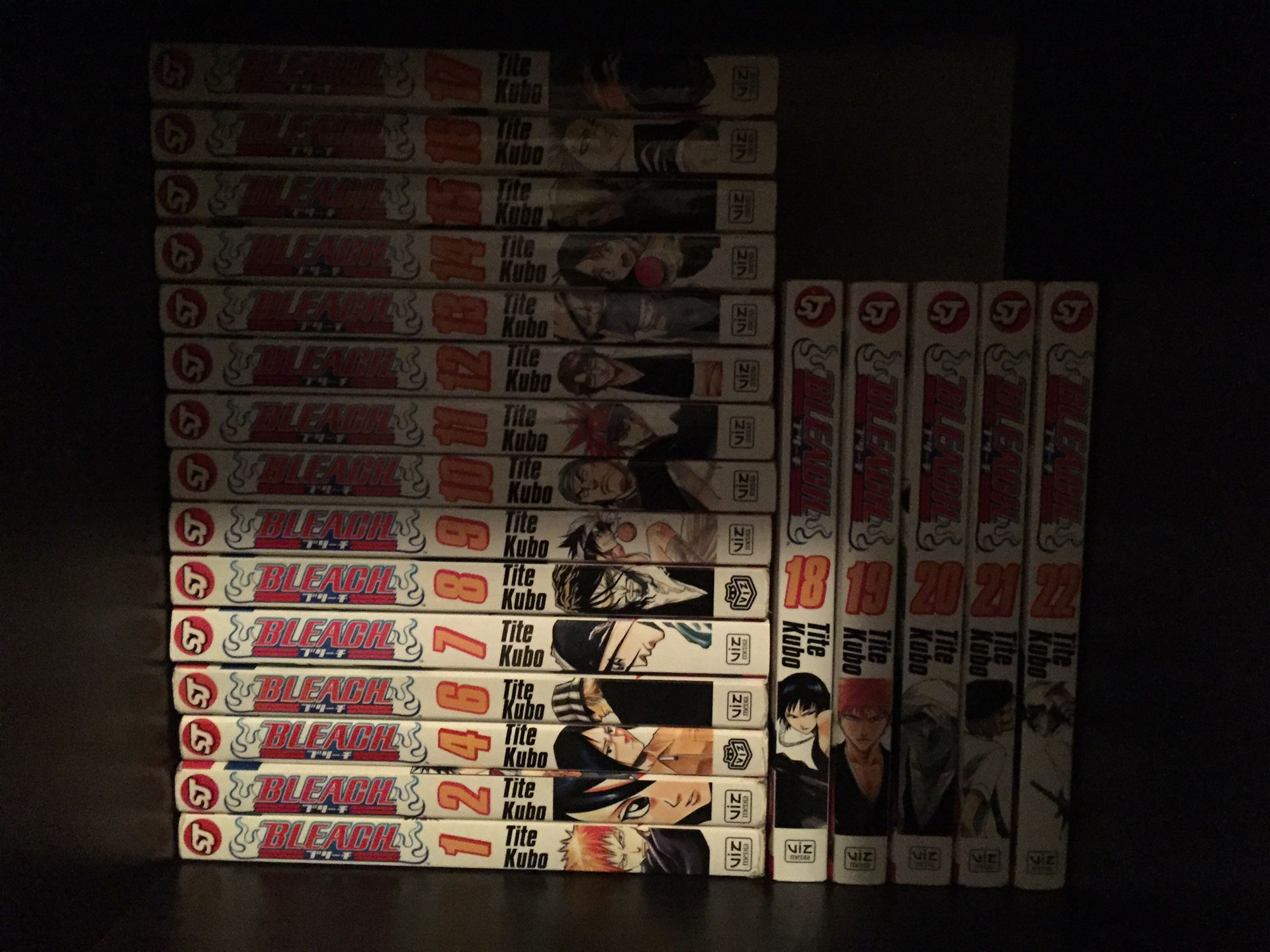 Bleach Vol. 1-22 Manga (Except No 3,5)