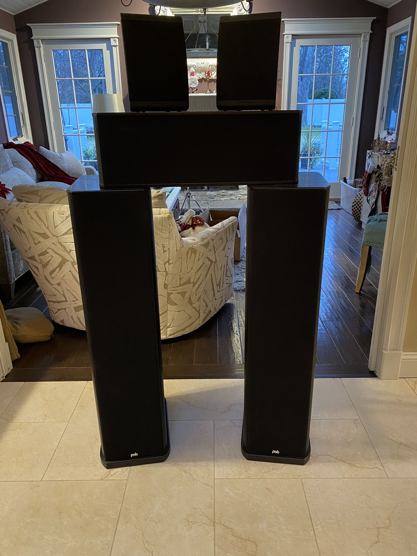 PSB Stratus Silver Surround Speaker System