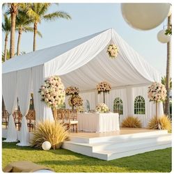 (12 Panels) 60x20 Foot Panels For Wedding Or Celebration Of Sorts