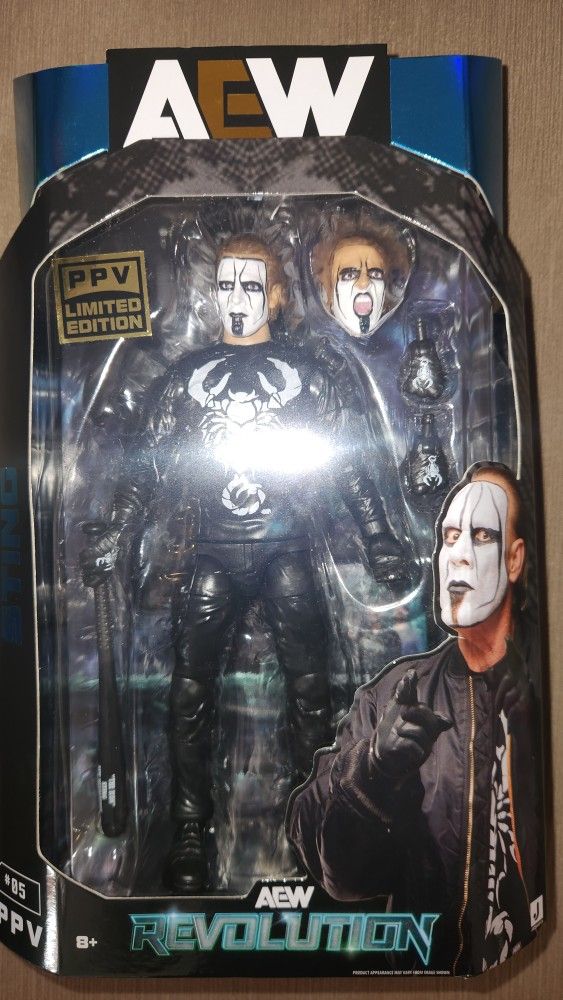 AEW Revolutionary Limited Edition Sting
