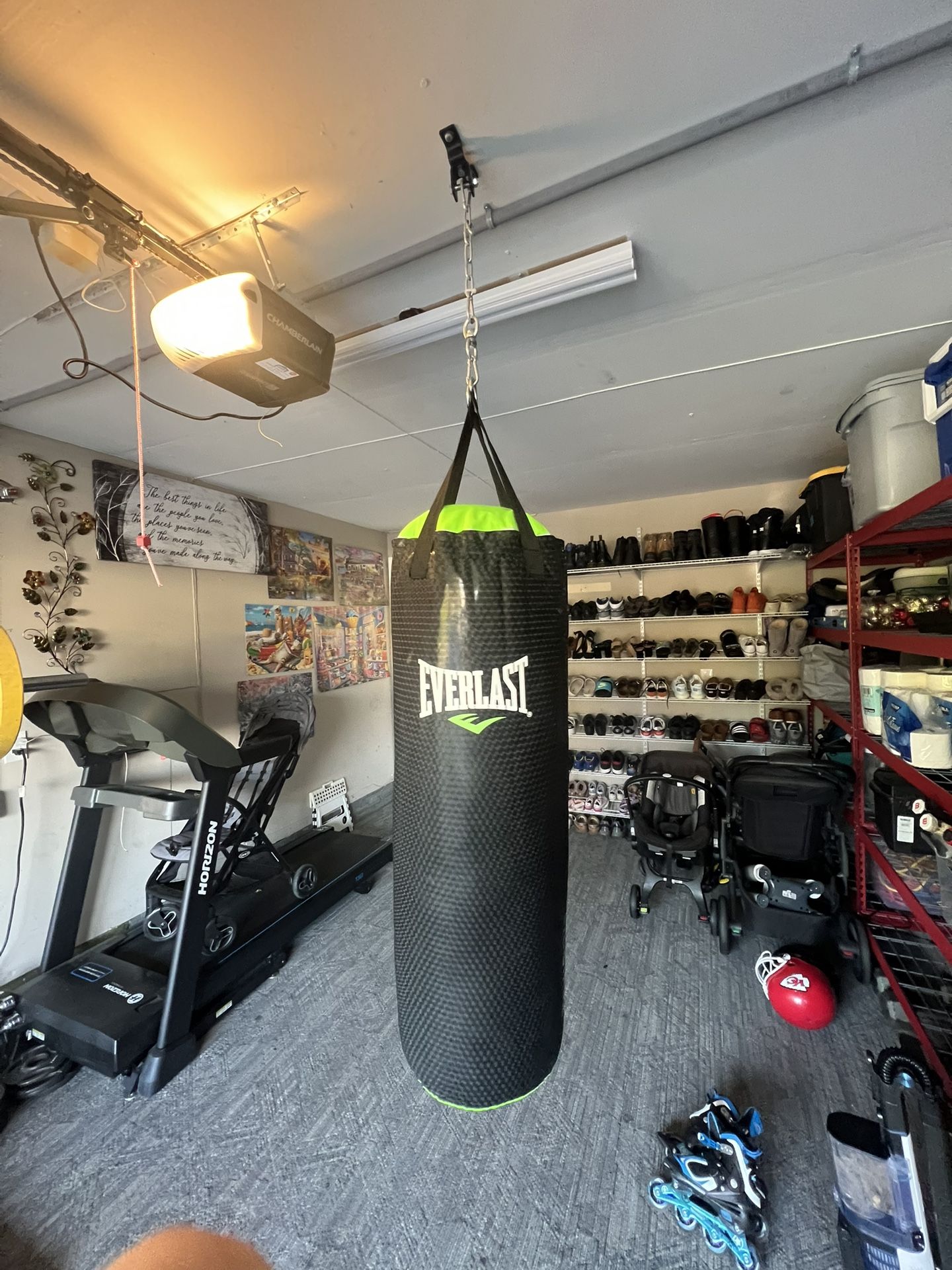 Boxing Bag And Ceiling Mount