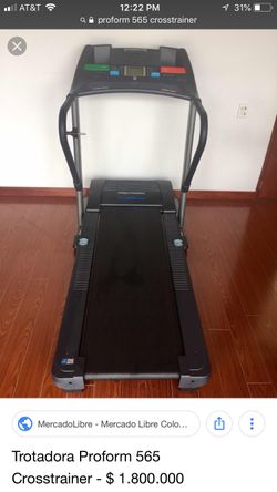 Trotadora Proform 565 Crosstrainer Treadmill for Sale in Sulphur LA OfferUp