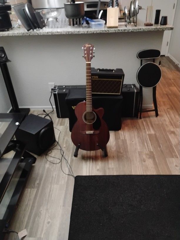 Fender Fa135ce Acoustic Electric Guitar 