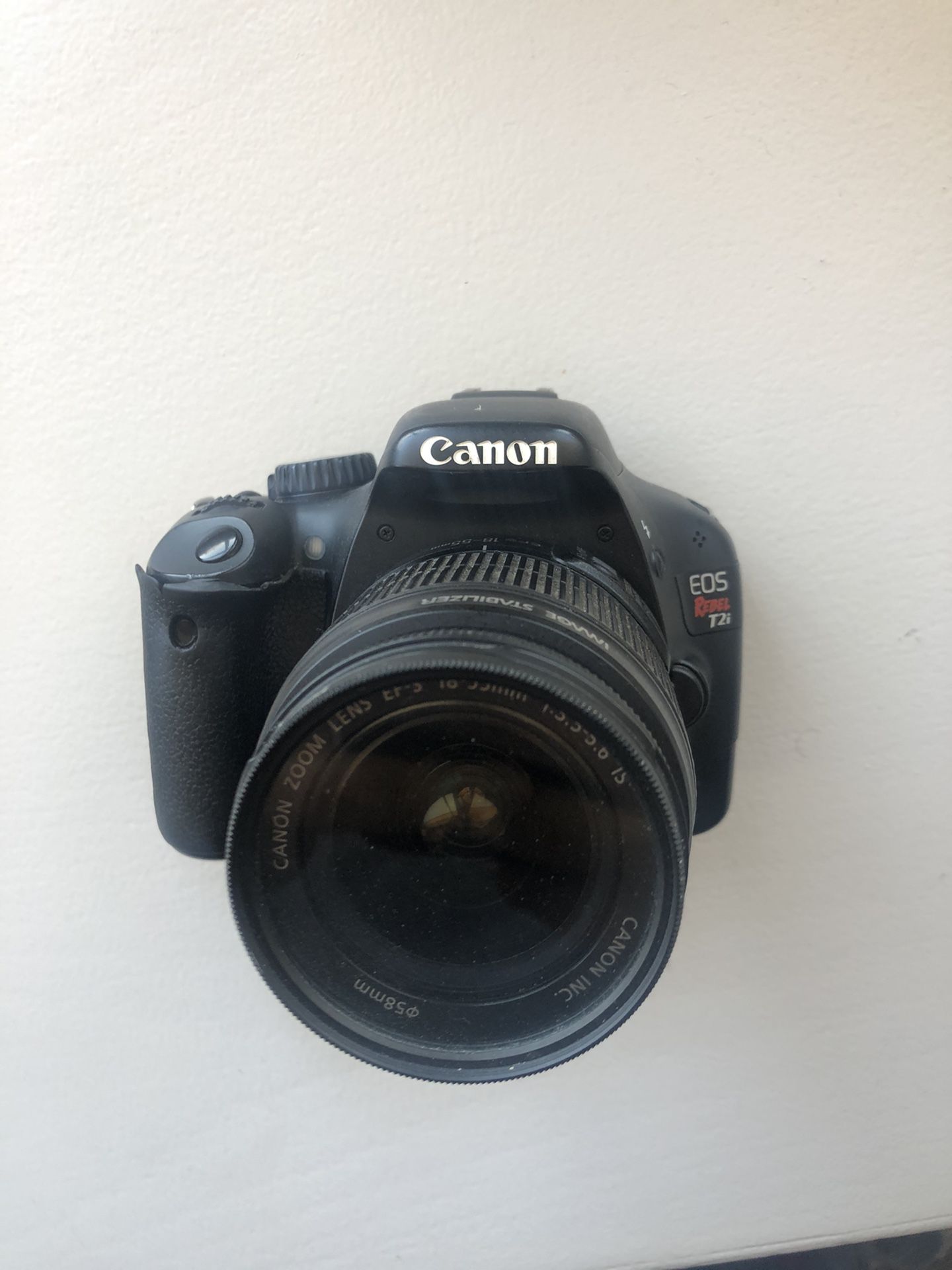 Canon EOS Rebel T2i Camera plus 2 Lenses