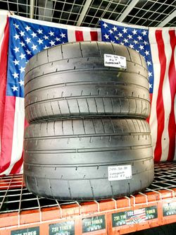 305/30ZR20 GOODYEAR ASYMMETRIC3 SUPERCAR HIGH PERFORMANCE 305 30 20 USED TIRES SET 