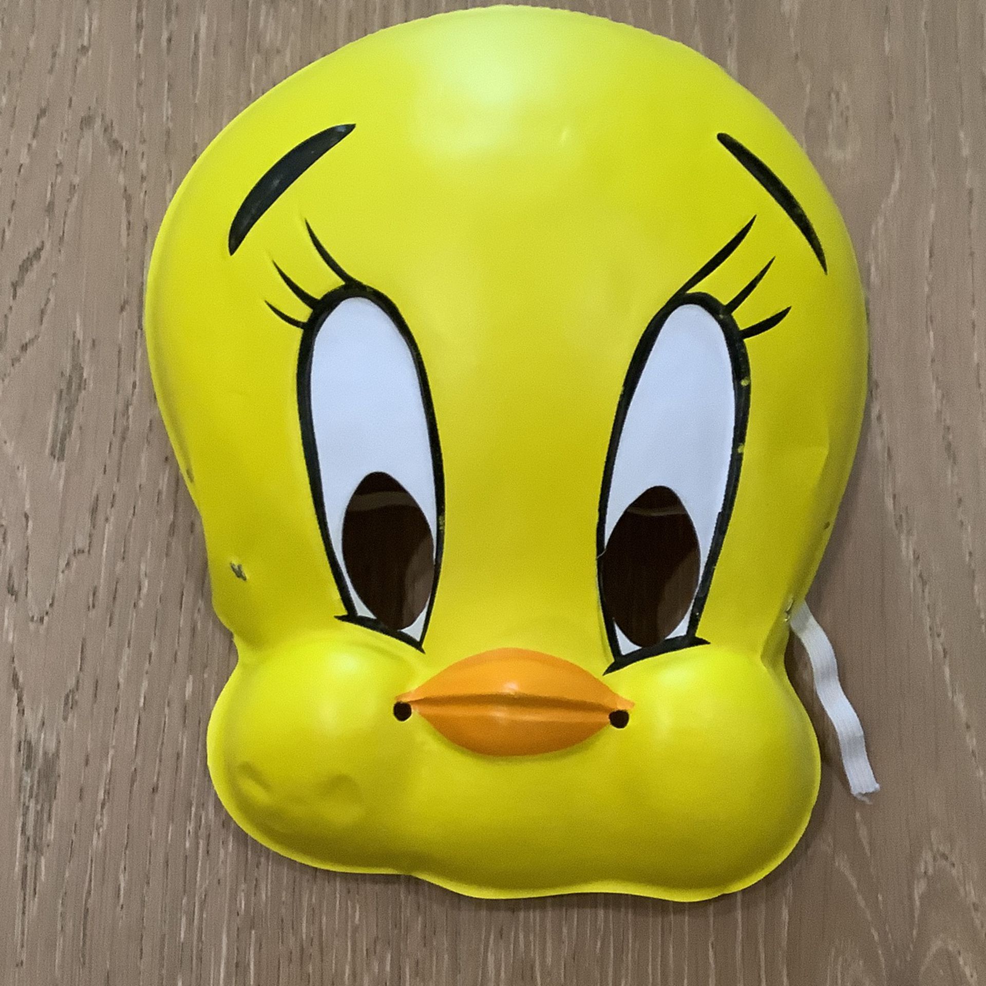 Vintage Plastic Looney Toons Tweety Bird Mask
