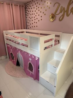 Kids Loft Bed (twin Size)