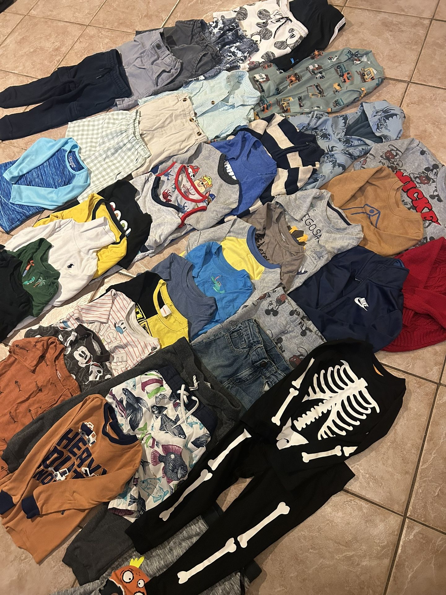 Lot Of Boy Toddler Clothes Size 2T-4T