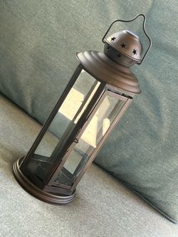 Decorative Metal/ Glass Candle Lantern