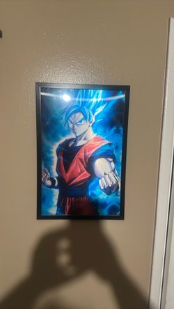 Goku picture and frame