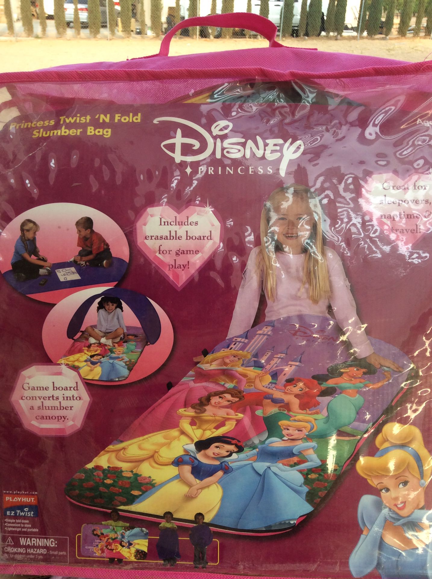1 Disney Princess twist and fold slumber bag