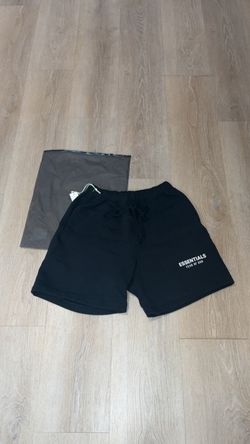 Fear of God Essentials Black Shorts