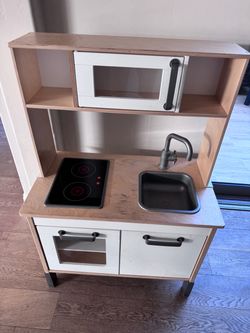 IKEA DUKTIG Kids Play Kitchen + Play Food & Accessories