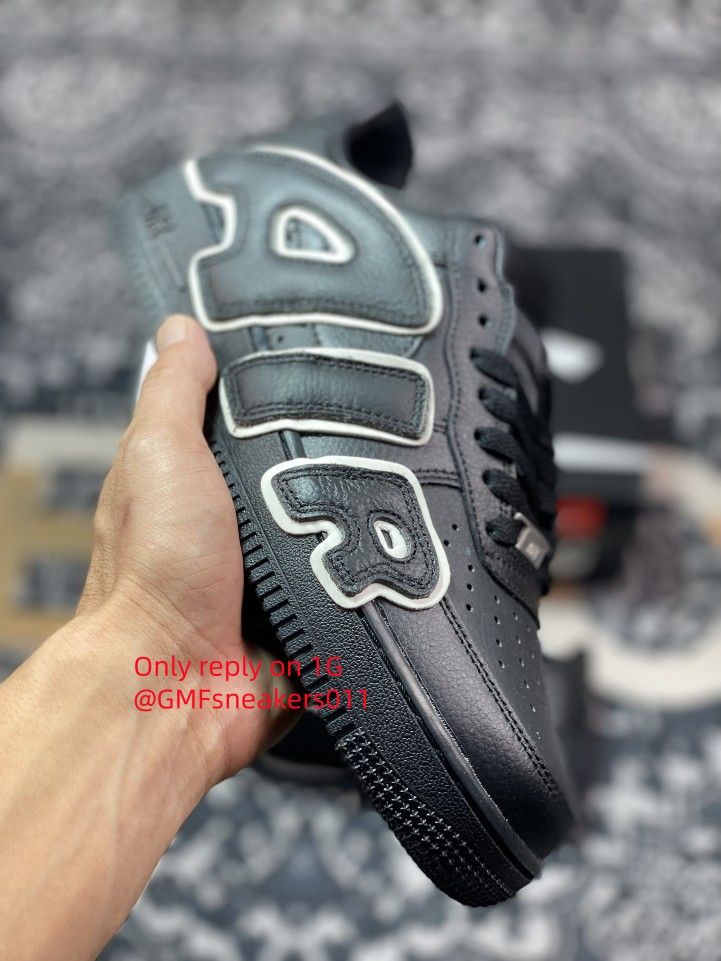 Cactus Plant Flea MarketCPFM x Nike Air Force 1 07 LowBlackWhite