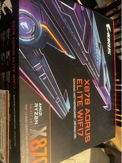 Aorus x870 elite motherboard