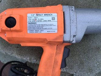 Impact Wrench . Wired