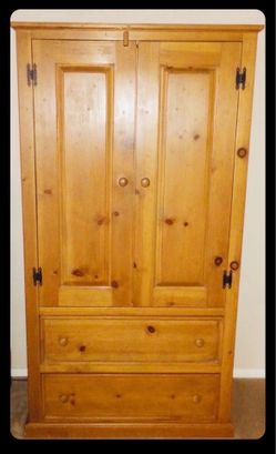 Armoire & Queen Bed