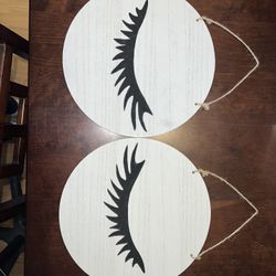 Eyelash Wall Decoration 