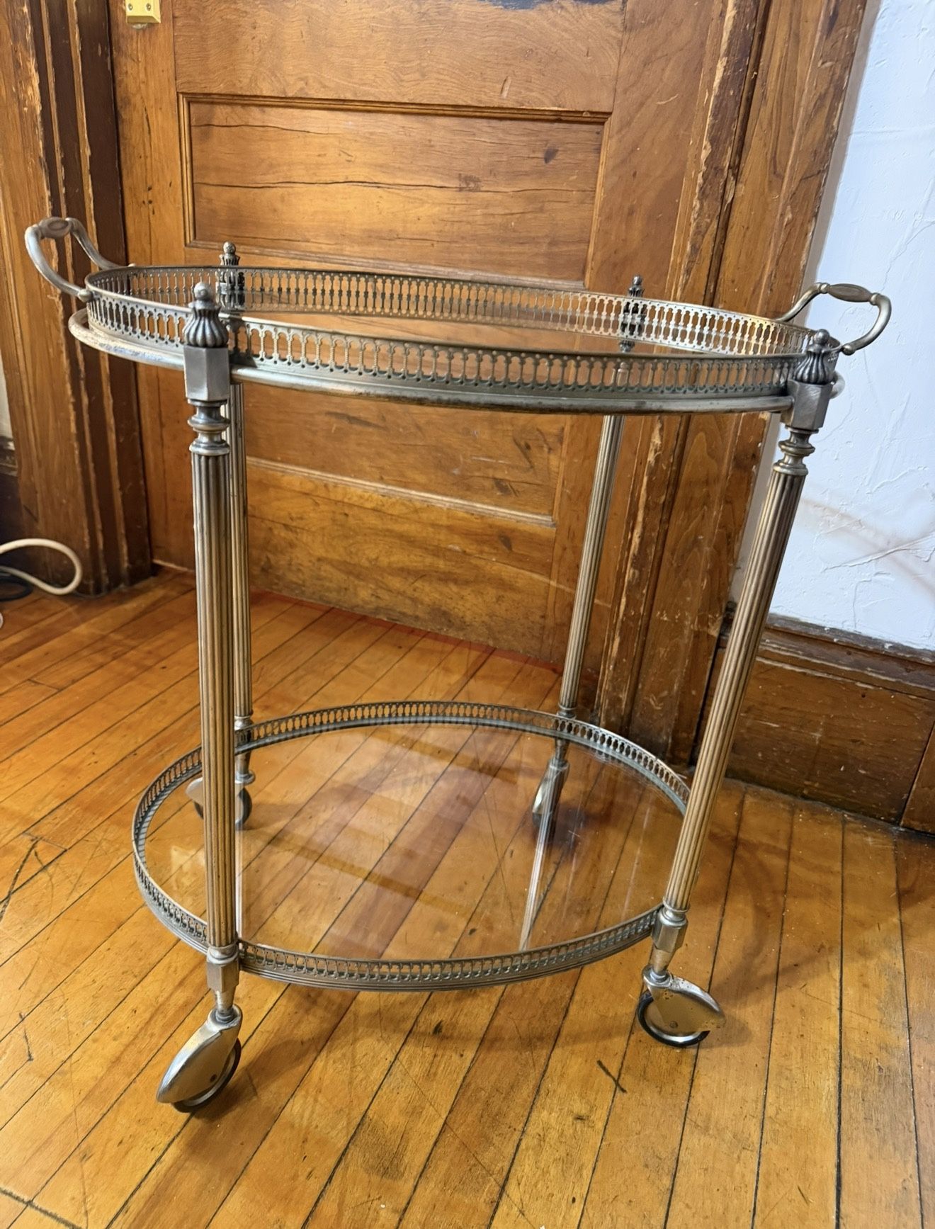 A vintage Maison Jansen Drinks Trolley