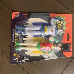 Batman & Robin Bendable Figures